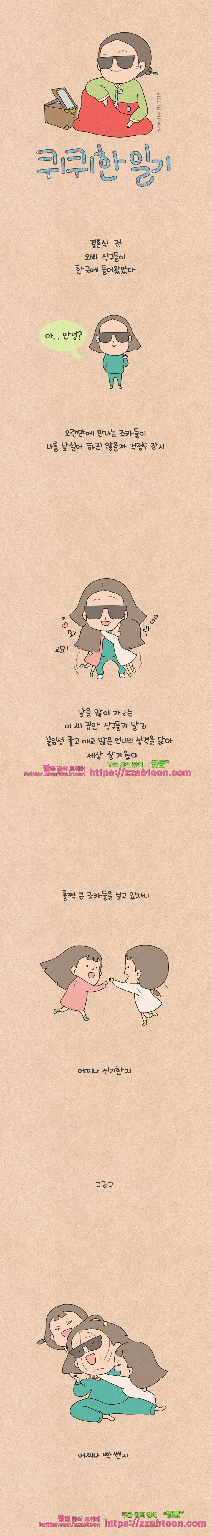 퀴퀴한 일기-178.쌍둥이 조카가 있다는 것 1