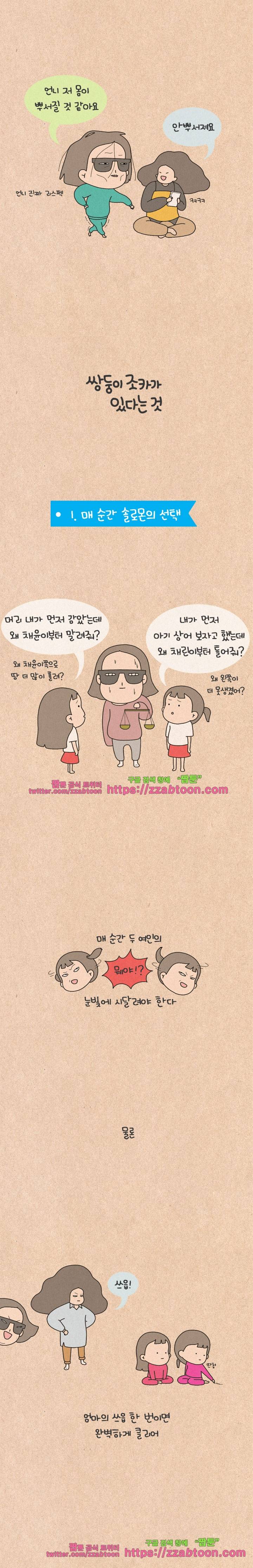 퀴퀴한 일기-178.쌍둥이 조카가 있다는 것 2