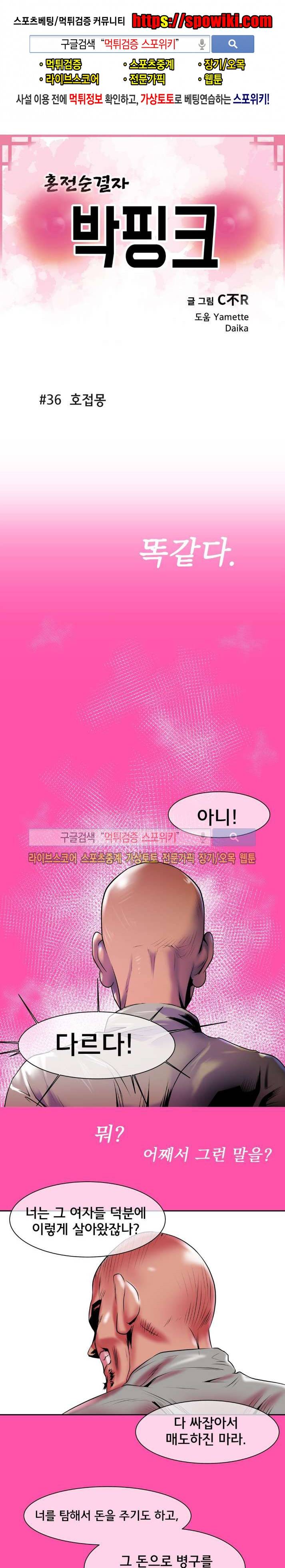 혼전순결자 박핑크 36화 1