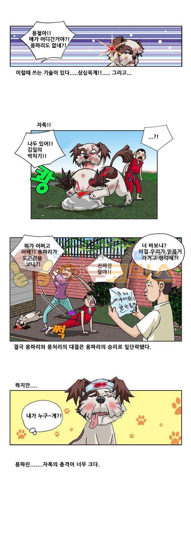 조폭강쥐 용파리 9화 - 도전장 4