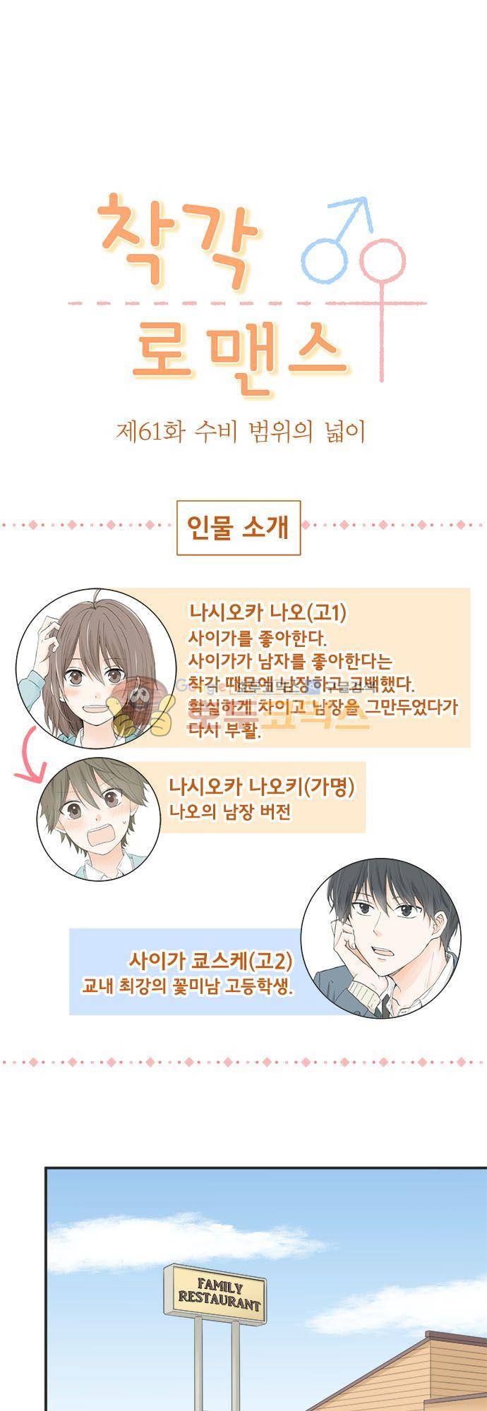 착각 로맨스 61화 - 수비 범위의 넓이 2