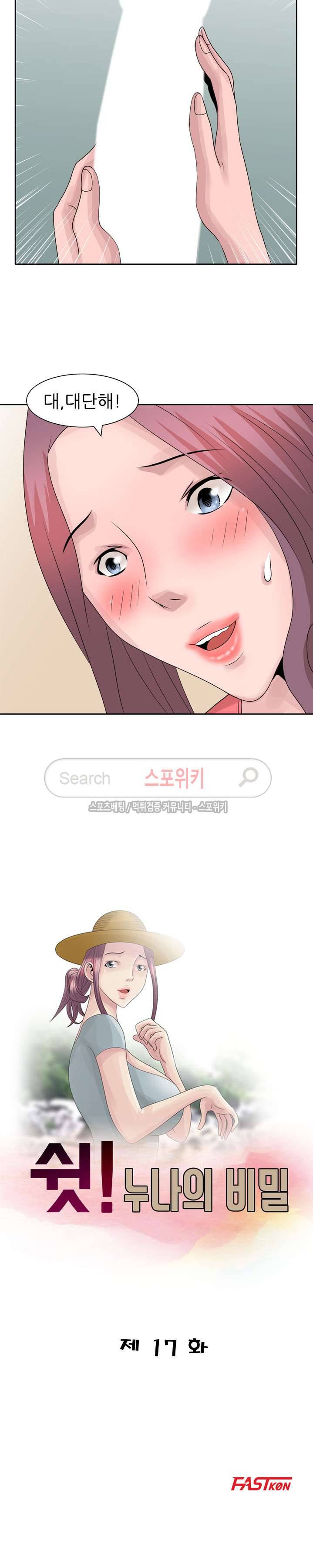 쉿! 누나의 비밀 17화 2