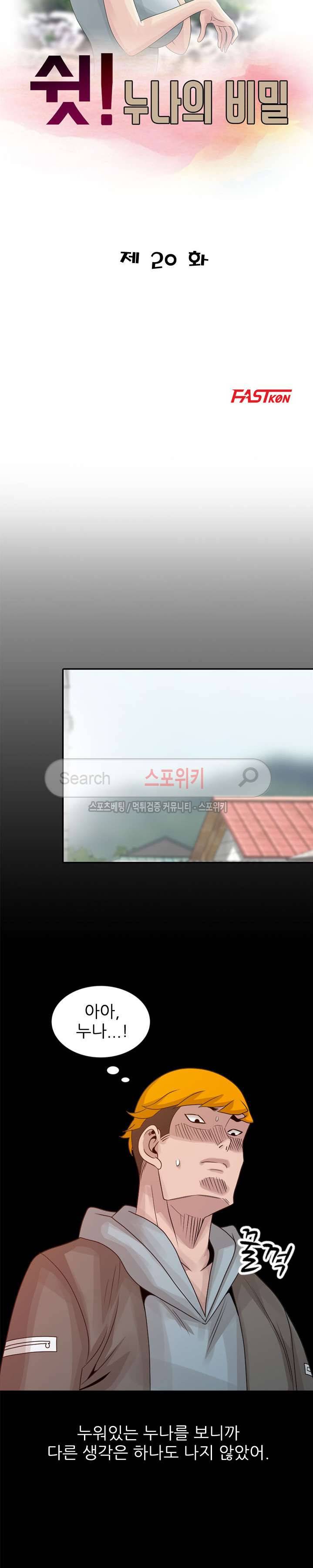 쉿! 누나의 비밀 20화 3