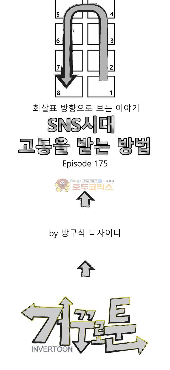 거꾸로 툰 175화 - SNS시대 7