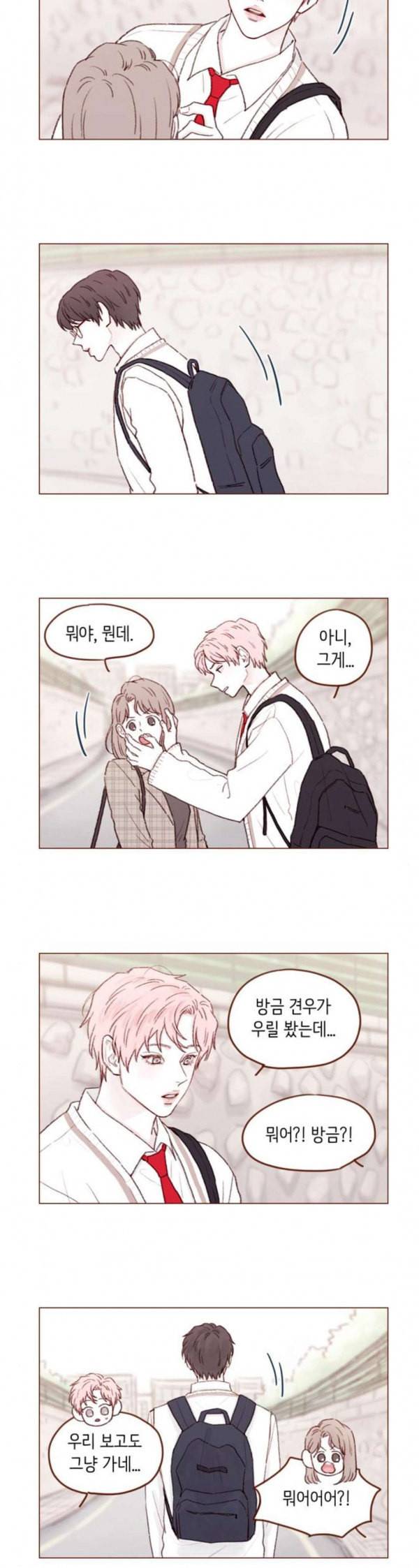 홍시는 날 좋아해 102화 사귄 건 나 혼자였던 것 같으니깐 4