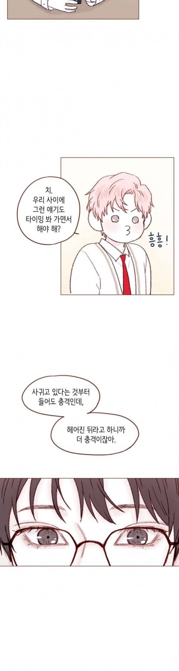 홍시는 날 좋아해 102화 사귄 건 나 혼자였던 것 같으니깐 14