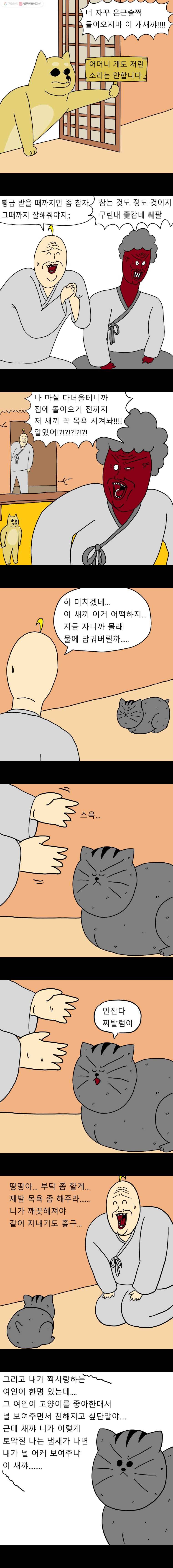 금수친구들 5화 고양이 목욕시키기 대작전(1) 3
