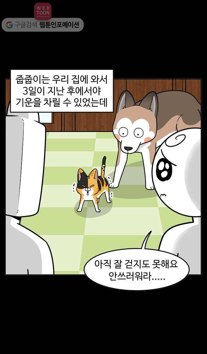 노곤하개 시즌2 25화 줍줍이의 먹성 4