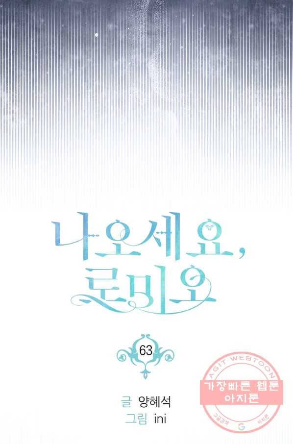 나오세요, 로미오 63화. 거짓말쟁이들의 가면극 (6) 14