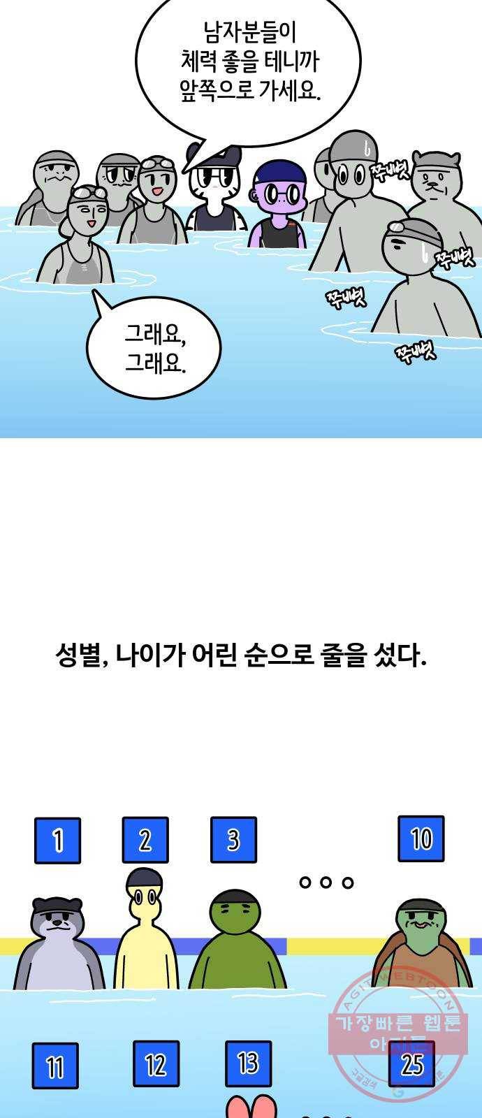 수영만화일기 59화 순서 2