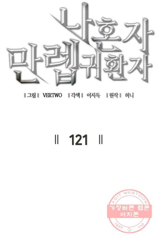 나 혼자 만렙 귀환자 121화 3