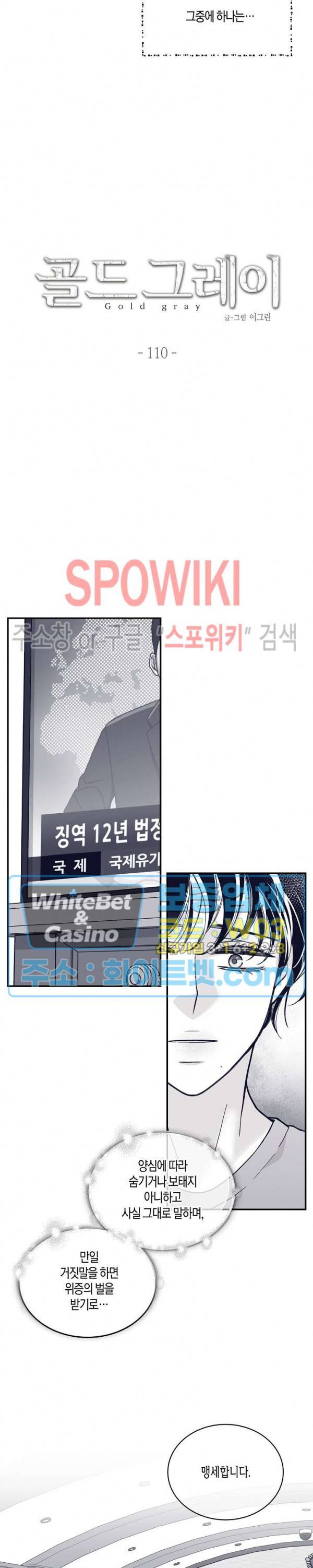 골드 그레이 (Gold gray) 110화 2