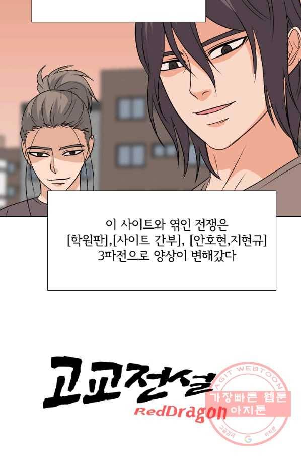 고교전설 201화 학원판주먹닷컴 마지막 멤버 80