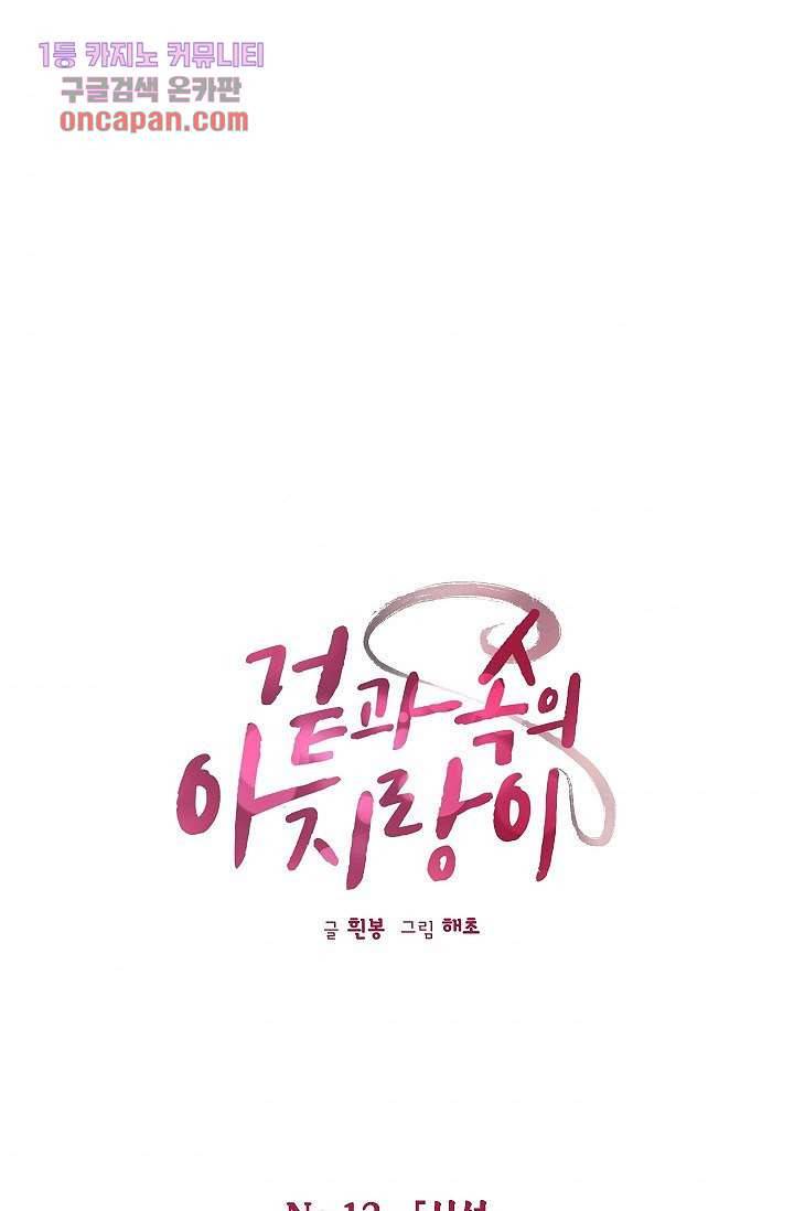 겉과 속의 아지랑이 13화 1