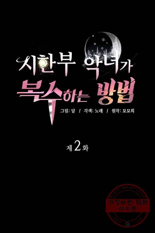 시한부 악녀가 복수하는 방법 2화 28