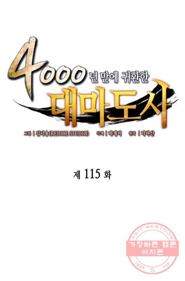 4000년 만에 귀환한 대마도사 115화 1