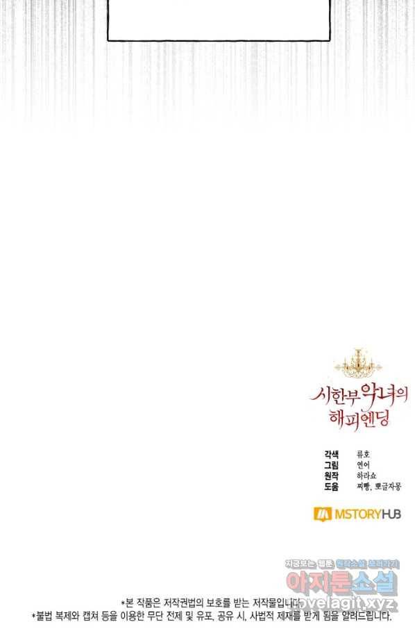 시한부 악녀의 해피엔딩 77화 84