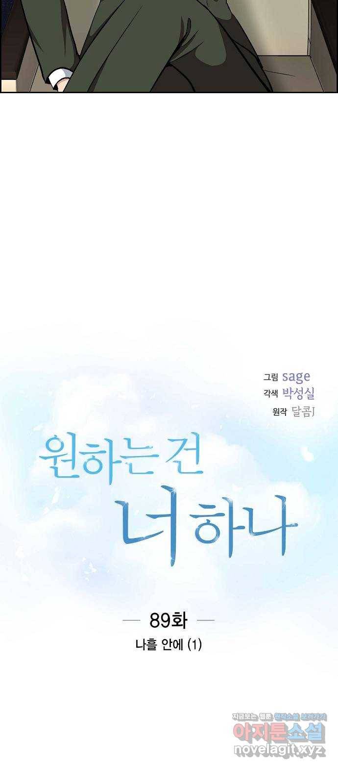원하는 건 너 하나 89화 나흘 안에 (1) 5