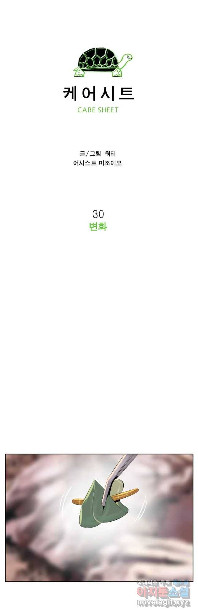 케어시트 30화 변화 13