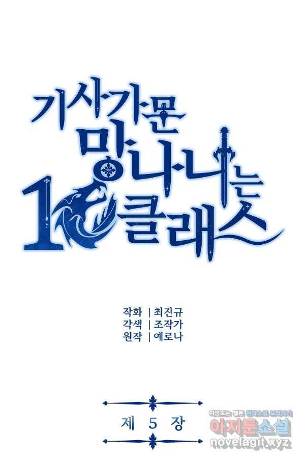 기사가문 망나니는 10클래스 5화 1