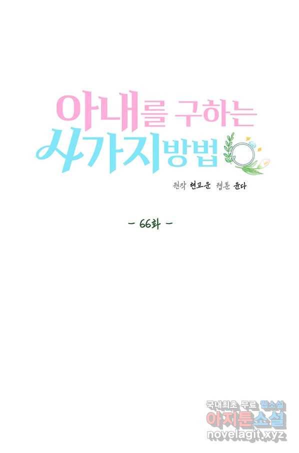 아내를 구하는 4가지 방법 66화 7