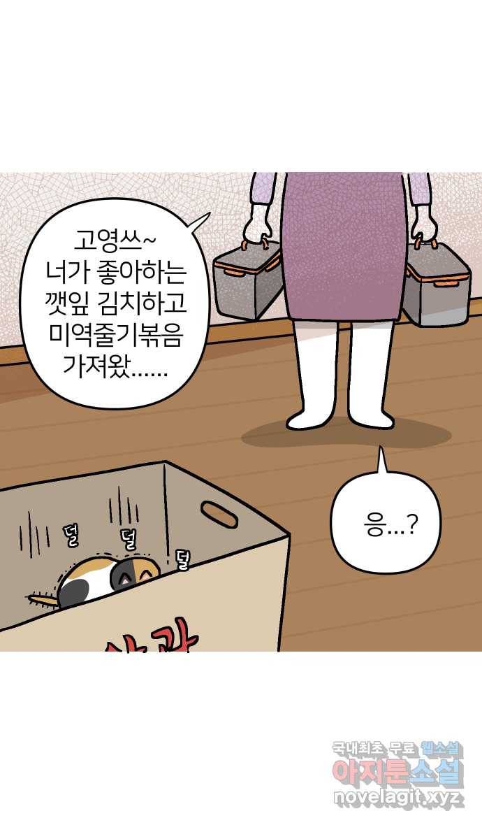 애옹식당 41화 엄마가 새기를 처음 만났을 때 4