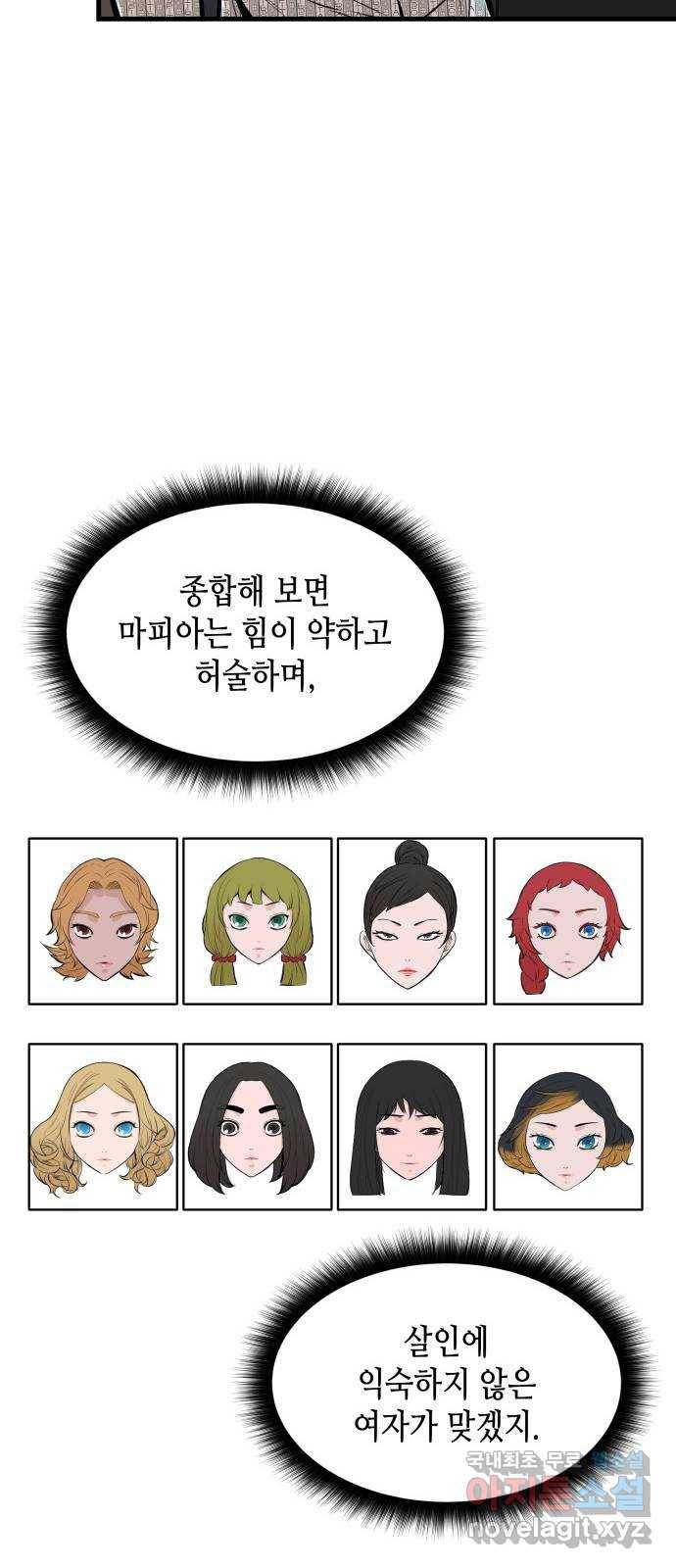 밀실 마피아 게임 24화. 첫 번째 마피아 게임  논쟁(3) 25