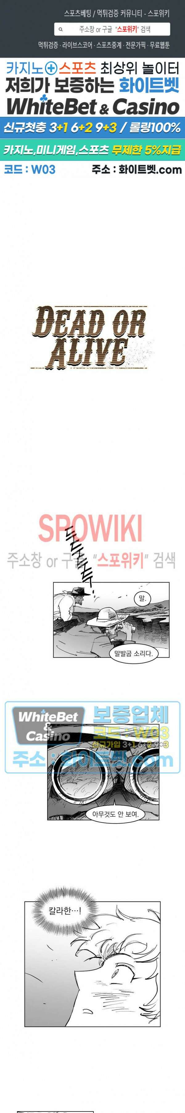 데드 오어 어라이브 14화 1