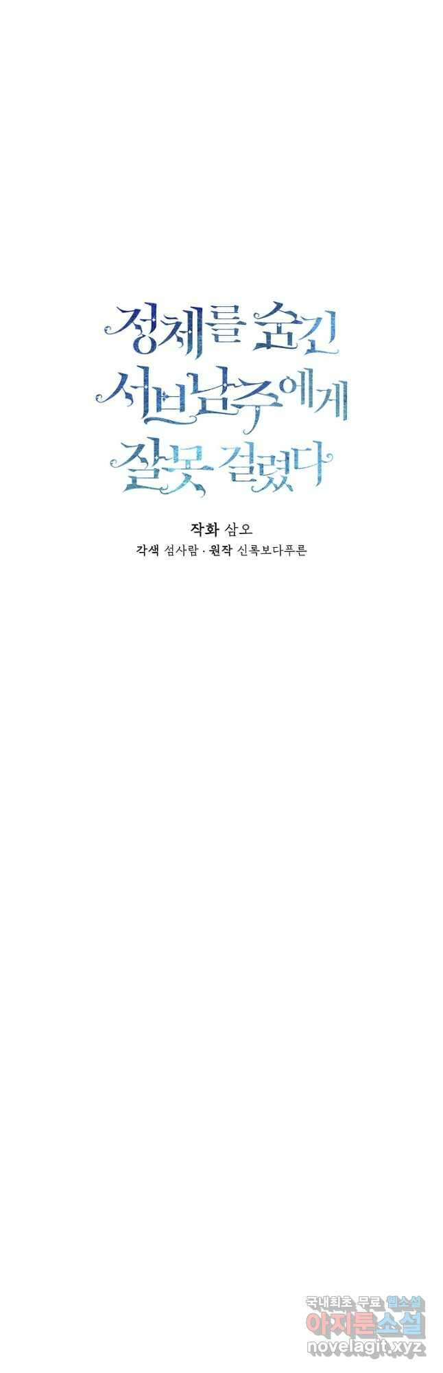 정체를 숨긴 서브남주에게 잘못 걸렸다 32화 10
