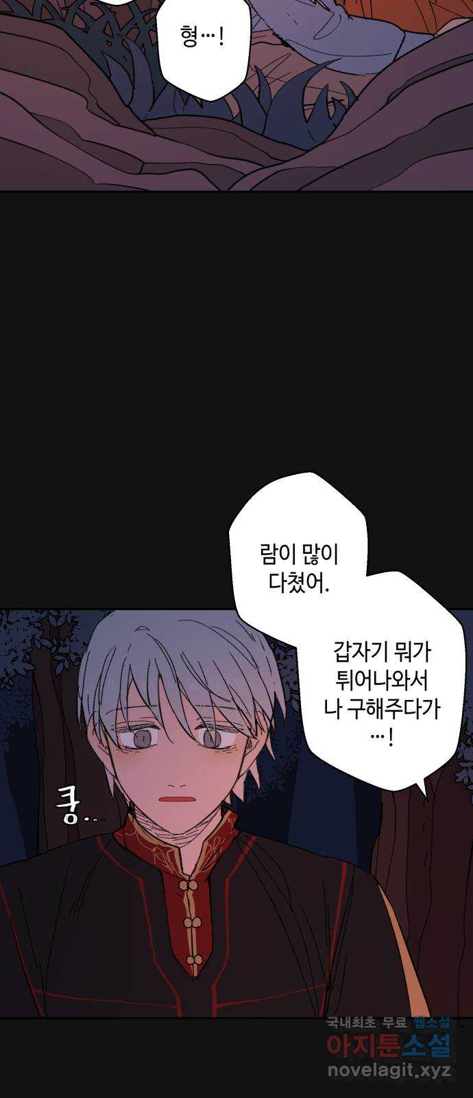 밤을 깨우는 마법 외전 6화 하일의 회고 37