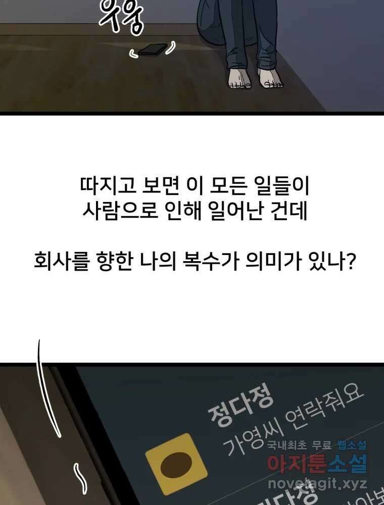 하드오피스 100화 회사? 사람? 142