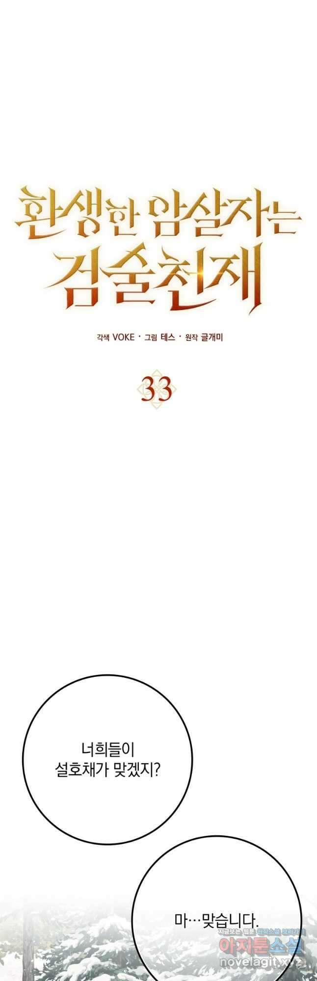 환생한 암살자는 검술 천재 33화 8