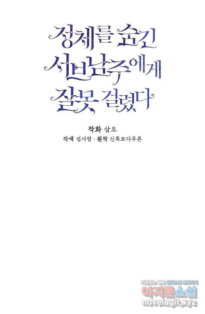 정체를 숨긴 서브남주에게 잘못 걸렸다 72화 23