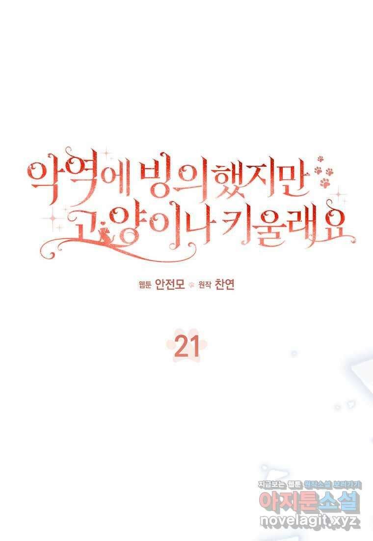 악역에 빙의했지만, 고양이나 키울래요 21화 12