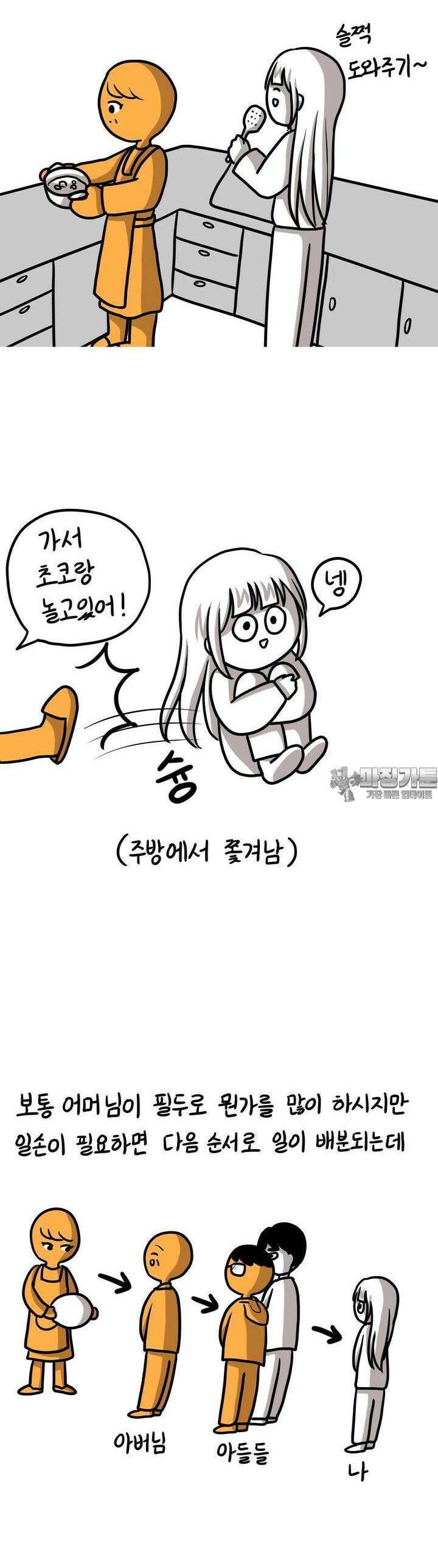 재활용 머학생 77화 시댁 가는 만화 6