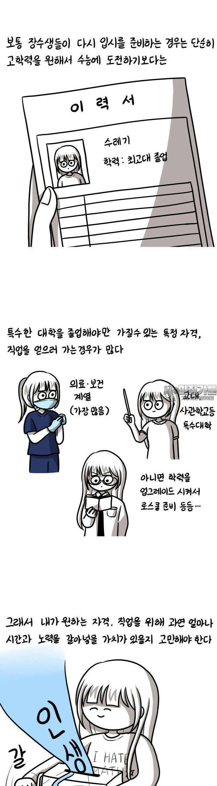재활용 머학생 81화 장수생의 수능 준비(2) 4