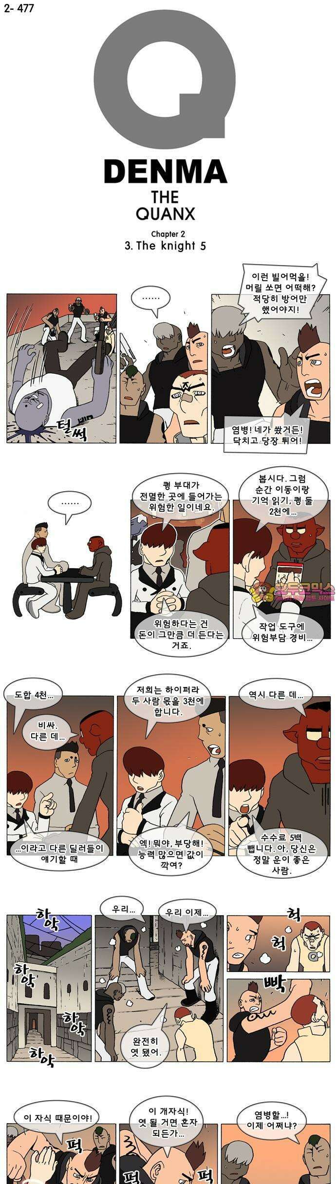 덴마 2-477화 3．The knight(5) 1