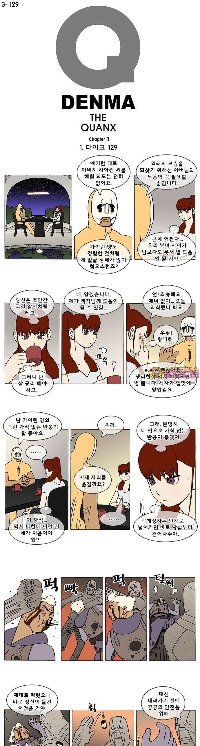 덴마 3-129화 1．다이크(129) 1