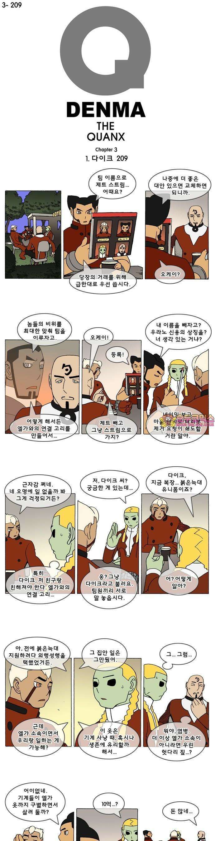 덴마 3-209화 1．다이크(209) 1