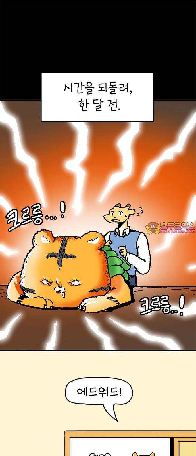 소심한 호랭이 코코 40화 에드워드 병문안 대작전 (1) 1