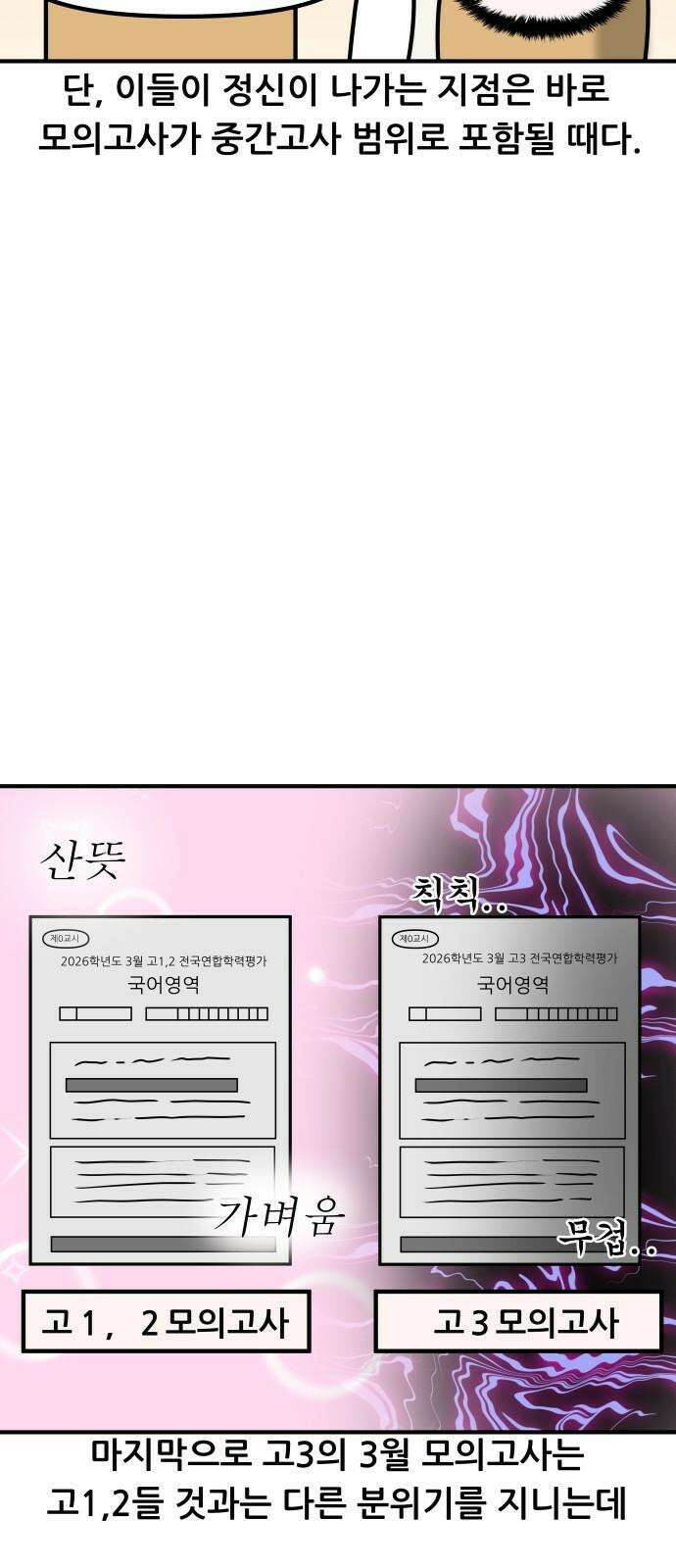 K학원 생존기 108화 - 3월 모의고사 13
