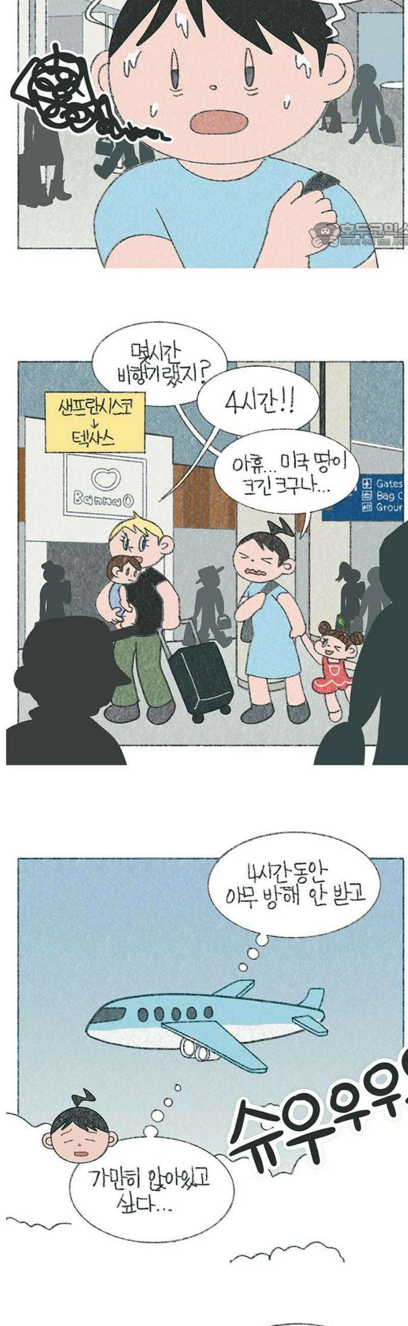 마님이네 미국 시골집 이야기 187화 비행기에서 만난 비매너 승객 2