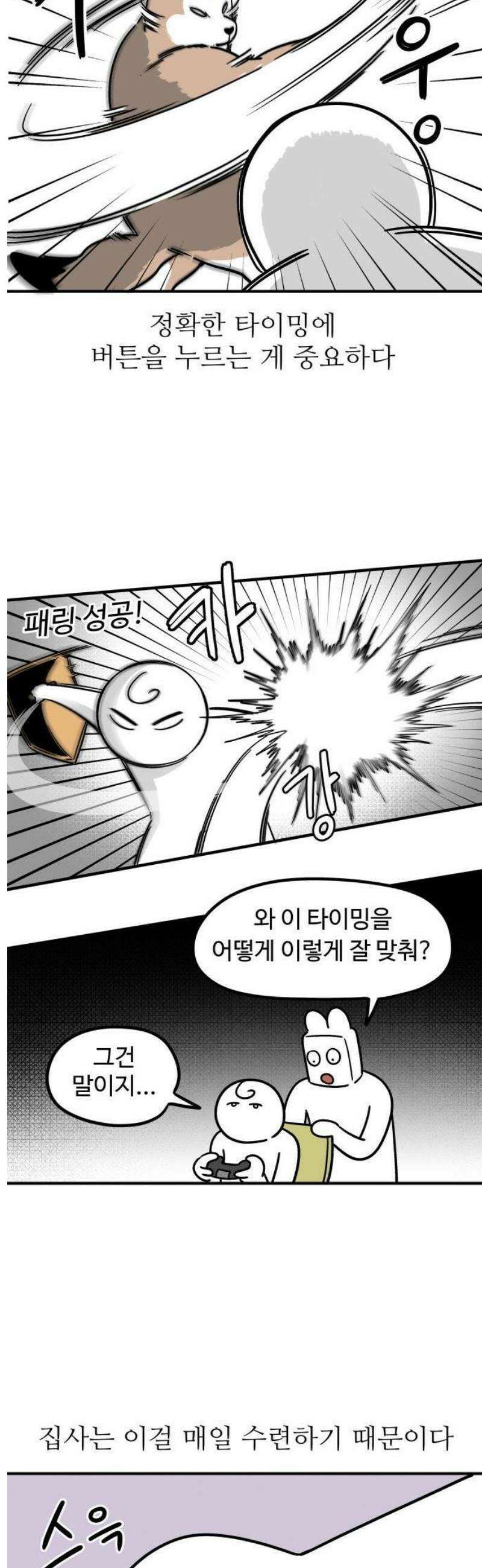노곤하개 쇼츠 누워있는 고양이 5
