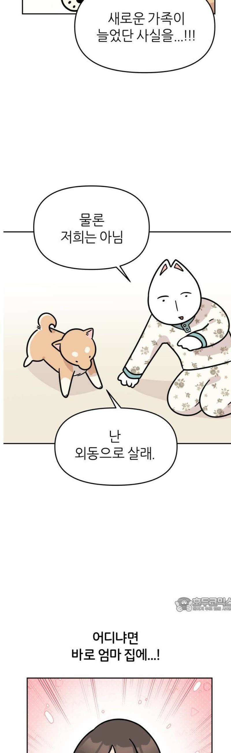 시바, 만만치 않다 62화 새로운 가족 2