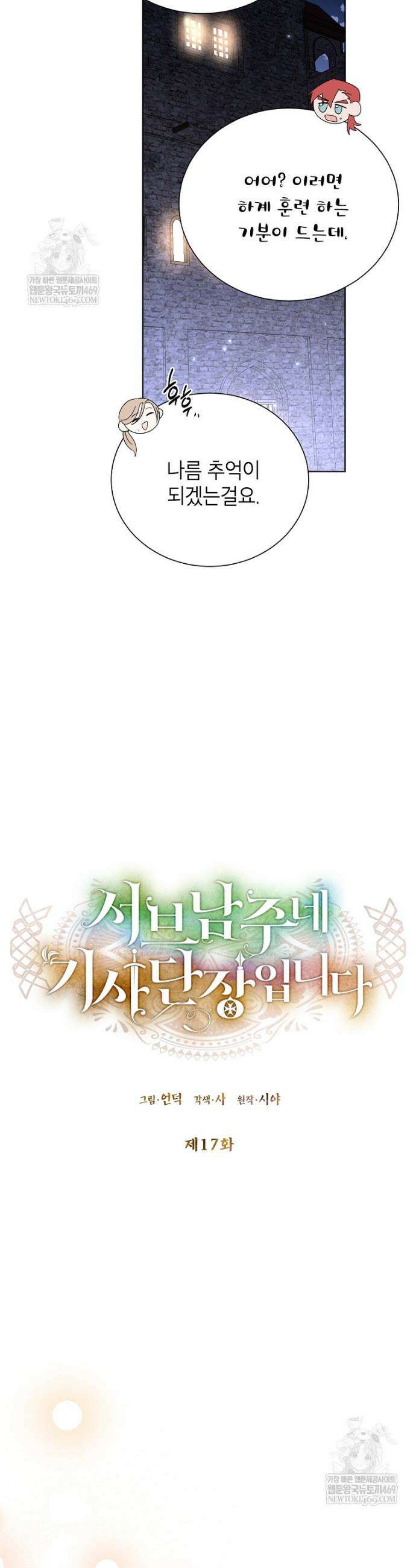 서브 남주네 기사단장입니다 17화 8