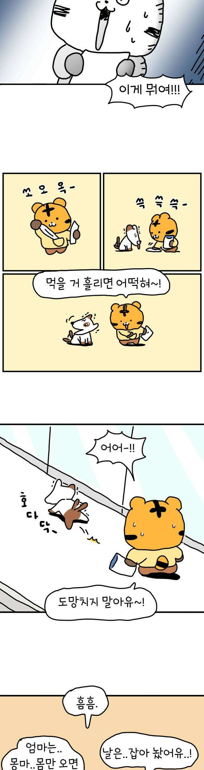 소심한 호랭이 코코 76화 돈독 오른 호랭이 코코11 5
