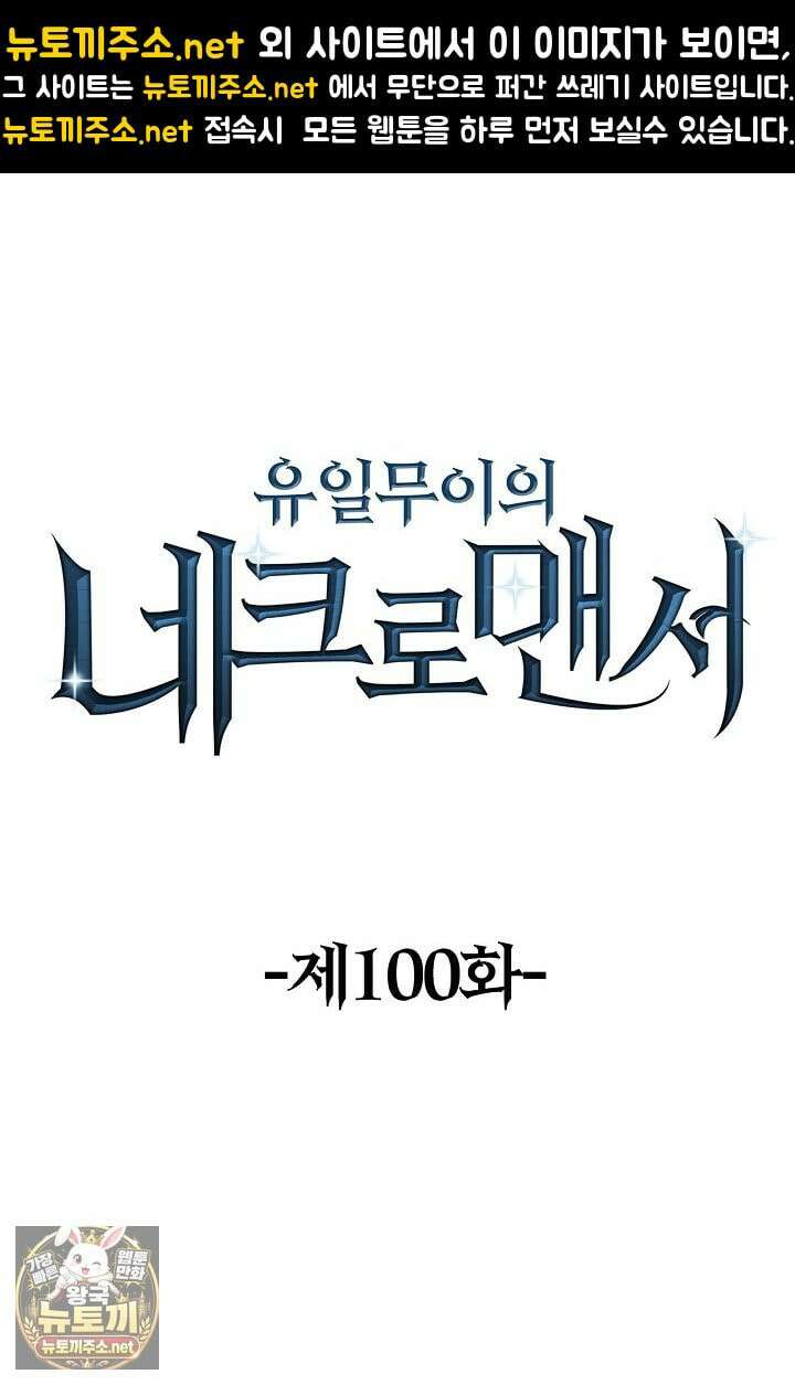 유일무이의 네크로맨서 100화 1