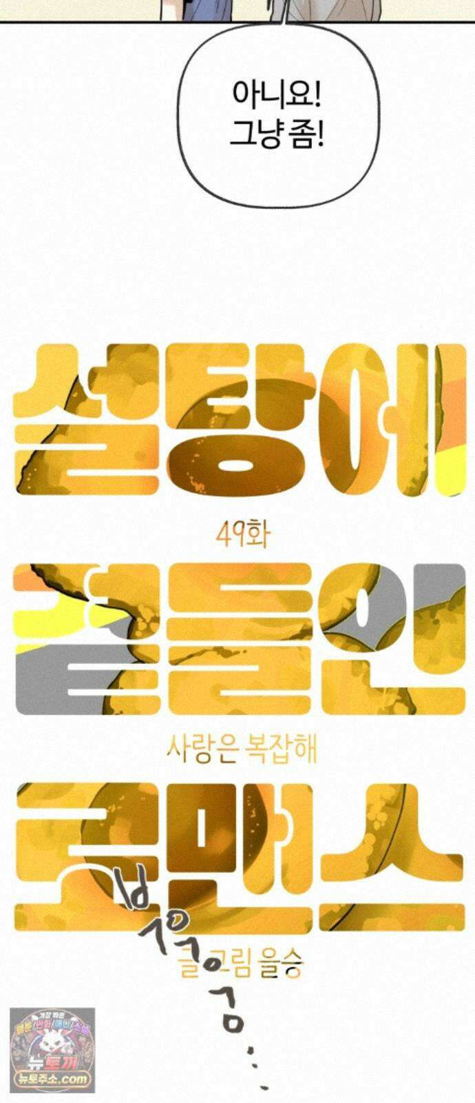 설탕에 곁들인 로맨스 49 간장계란밥, 사랑은 복잡해 21