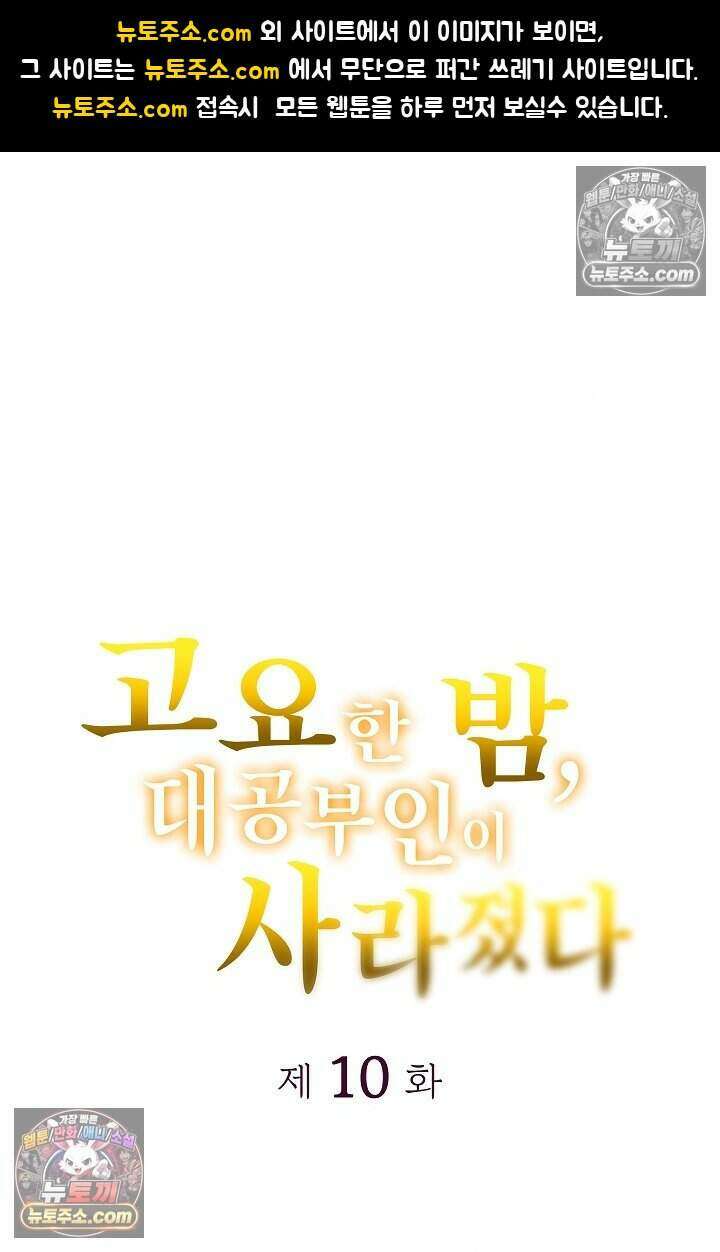 고요한 밤, 대공부인이 사라졌다 010 1