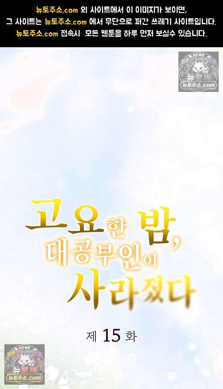 고요한 밤, 대공부인이 사라졌다 015 1